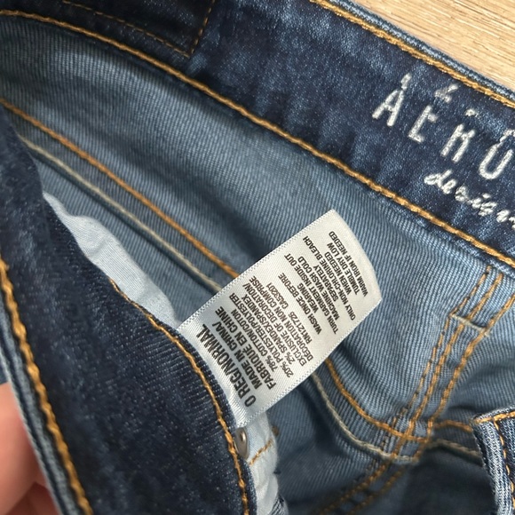 Aeropostle premium stretchy high-rise jeggings - Picture 3 of 5